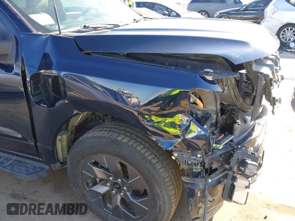 2022 Ford F-150 Lightning Pro z VIN 1FT6W1EV8NWG04113, wystawiony jako IAAI lot #41765532 z przebiegiem 48 990 mil mil oraz . Historia ofert i sprzedaży dostępna na DreamBid. Obrazek 19.