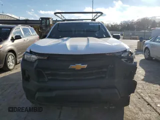 2023 Chevrolet Colorado 4WD Work Truck with VIN 1GCGTBEC3P1193575, listed as a Copart auction lot 81364374 with 31,067 mi miles and Salvage title. Bid and sale history available at DreamBid. Image 5.