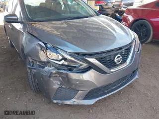 2019 Nissan Sentra S with VIN 3N1AB7AP7KY292454, listed as a IAAI auction lot 41490585 with 124,336 mi miles. Bid and sale history available at carsss.com. Image 6.