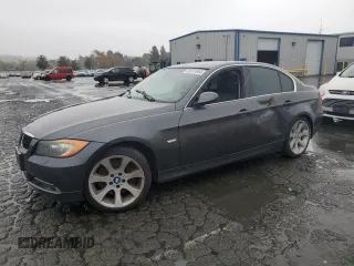 2007 BMW 3 Series 335i with VIN WBAVB73517KY60081, listed as a Copart auction lot 81813864 with 119,123 mi miles and Salvage title. Bid and sale history available at DreamBid. Image 1.