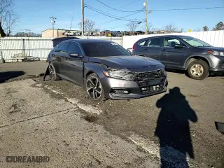 2019 Honda Accord Sedan Sport 1.5T with VIN 1HGCV1F33KA123179, listed as a Copart auction lot 41527615 with 52,829 mi miles and Salvage Title. Bid and sale history available at carsss.com. Image 11.