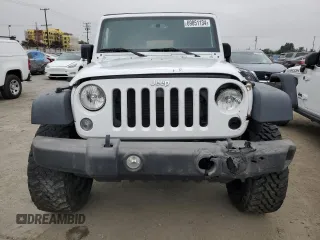 2017 Jeep Wrangler Unlimited Sport with VIN 1C4BJWDG2HL551380, listed as a Copart auction lot 48792195 with 0 mi miles and Salvage Title. Bid and sale history available at carsss.com. Image 5.