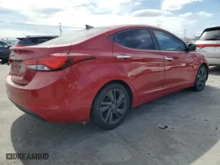 2015 Hyundai Elantra Limited with VIN KMHDH4AE8FU279304, listed as a Copart auction lot 51616825 with 166,073 mi miles and Clean Title. Bid and sale history available at carsss.com. Image 3.