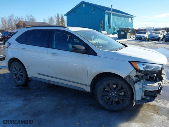2022 Ford Edge SE with VIN 2FMPK4G91NBA10669, listed as a IAAI auction lot 41896336 with 51,583 mi miles. Bid and sale history available at carsss.com. Image 14.