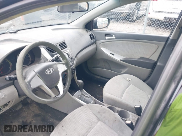 2012 Hyundai Accent GLS z VIN KMHCT4AE3CU046923, wystawiony jako IAAI lot #42225827 z przebiegiem 225 116 mil mil oraz . Historia ofert i sprzedaży dostępna na DreamBid. Obrazek 5.