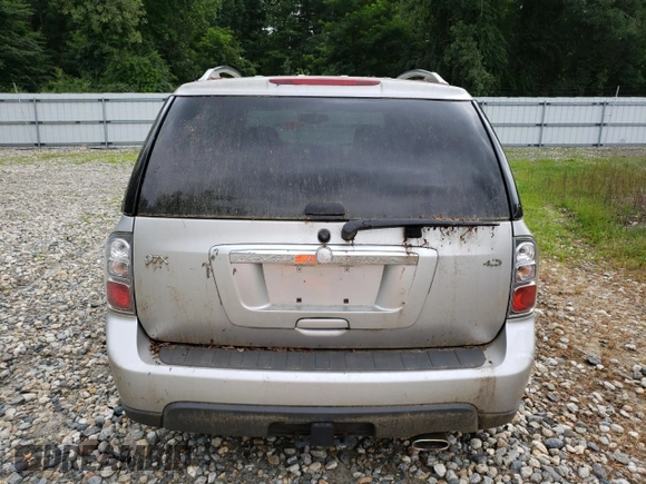 2007 Saab 9-7X I6 with VIN 5S3ET13S272805085, listed as a Copart auction lot 64410694 with 65,780 mi miles and Non Repairable. Bid and sale history available at carsss.com. Image 6.