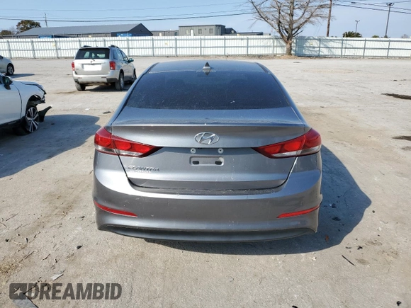 2018 Hyundai Elantra SEL with VIN 5NPD84LF9JH269555, listed as a Copart auction lot 77937644 with Not Provided miles and Salvage Title. Bid and sale history available at DreamBid. Image 6.