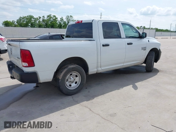2022 Ram 1500 Tradesman with VIN 3C6RR7KG3NG301503, listed as a IAAI auction lot 42068629 with 52,210 mi miles and . Bid and sale history available at DreamBid. Image 4.