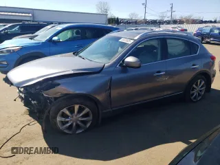 2012 Infiniti EX Journey with VIN JN1AJ0HR9CM453411, listed as a Copart auction lot 53628605 with 163,508 mi miles and Clean Title. Bid and sale history available at carsss.com. Image 1.