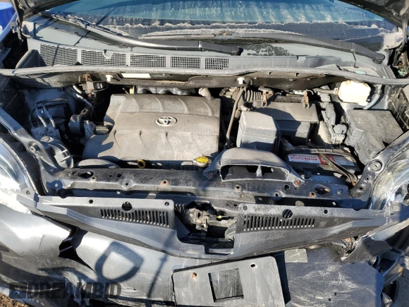 2011 Toyota Sienna with VIN 5TDZK3DC6BS025332, listed as a Copart auction lot 48283815 with 278,252 mi miles and Salvage Title. Bid and sale history available at carsss.com. Image 12.