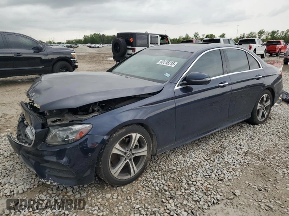 2018 Mercedes-Benz E-Class E 300 with VIN WDDZF4JB7JA396278, listed as a Copart auction lot 50575215 with 99,251 mi miles and Clean Title. Bid and sale history available at carsss.com. Image 1.