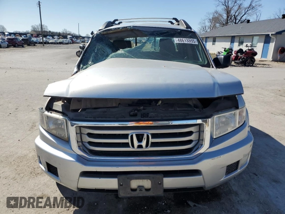2012 Honda Ridgeline RT with VIN 5FPYK1F26CB459834, listed as a Copart auction lot 48613355 with Not provided miles and Clean title. Bid and sale history available at DreamBid. Image 5.