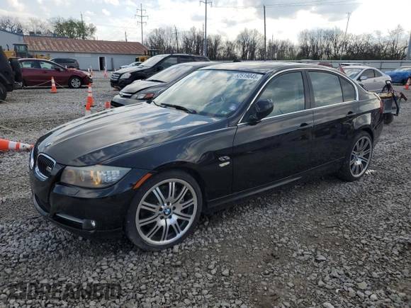 2011 BMW 3 Series 335i xDrive with VIN WBAPL5C58BA920866, listed as a Copart auction lot 52519045 with 111,106 mi miles and Salvage title. Bid and sale history available at DreamBid. Image 1.