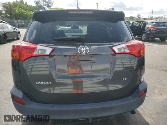 2014 Toyota RAV4 LE z VIN JTMZFREV2ED026131, wystawiony jako Copart lot #59694705 z przebiegiem 56 798 mil mil oraz Szkoda całkowita • Salvage title. Historia ofert i sprzedaży dostępna na DreamBid. Obrazek 6.