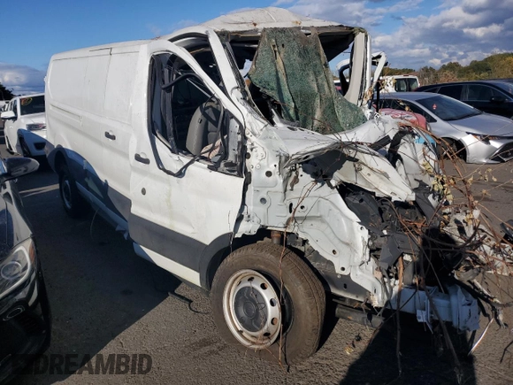 2019 Ford Transit with VIN 1FTYE9ZMXKKB17221, listed as a Copart auction lot 73464564 with Not provided miles and Salvage title. Bid and sale history available at DreamBid. Image 4.