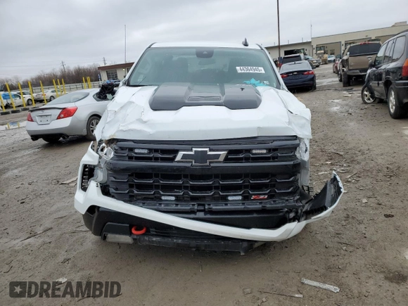 2023 Chevrolet Silverado 1500 LT Trail Boss with VIN 3GCUDFEDXPG339200, listed as a Copart auction lot 44364945 with 45,293 mi miles and Salvage Title. Bid and sale history available at DreamBid. Image 5.