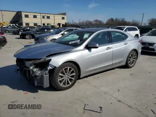 2018 Acura TLX with VIN 19UUB1F32JA008455, listed as a Copart auction lot 42176265 with 108,376 mi miles and Salvage Title. Bid and sale history available at carsss.com. Image 1.