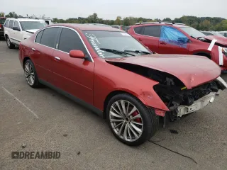 2003 Infiniti G35 with VIN JNKCV51E93M014626, listed as a Copart auction lot 71949144 with 211,211 mi miles and Salvage Title. Bid and sale history available at DreamBid. Image 4.