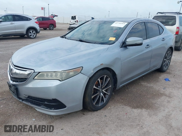 2015 Acura TLX V6 with VIN 19UUB2F32FA021137, listed as a IAAI auction lot 42733315 with 113,486 mi miles and . Bid and sale history available at DreamBid. Image 19.