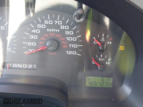 2006 Ford F-150 XLT with VIN 1FTPW14V76FB19002, listed as a IAAI auction lot 41734432 with 165,127 mi miles and . Bid and sale history available at carsss.com. Image 7.
