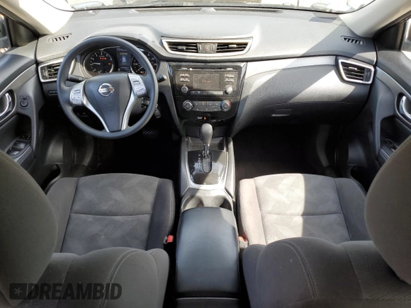 2016 Nissan Rogue SV with VIN KNMAT2MVXGP609644, listed as a Copart auction lot 53111955 with 70,943 mi miles and Salvage Title. Bid and sale history available at carsss.com. Image 8.