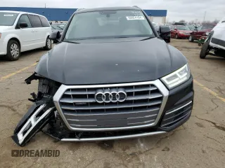 2018 Audi Q5 Premium Plus with VIN WA1BNAFY1J2023249, listed as a Copart auction lot 46824104 with 78,832 mi miles and Salvage Title. Bid and sale history available at carsss.com. Image 5.