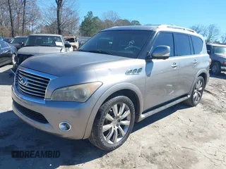 2011 Infiniti QX56 7-passenger with VIN JN8AZ2NE3B9005416, listed as a IAAI auction lot 41624141 with 285,228 mi miles. Bid and sale history available at carsss.com. Image 18.