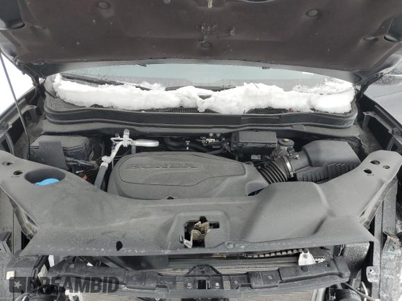 2024 Honda Passport Black Edition with VIN 5FNYF8H86RB500382, listed as a Copart auction lot 41663555 with 6,942 mi miles and Salvage title. Bid and sale history available at DreamBid. Image 12.