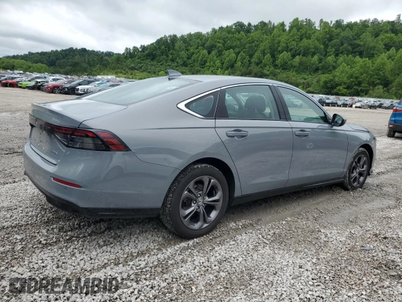 2024 Honda Accord EX-L с VIN 1HGCY2F67RA022180, выставлен на аукционе Copart как лот 57275885 с пробегом 14 132 миль миль и Списание • Salvage title. История ставок и продаж доступна на DreamBid. Изображение 3.