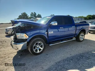 2017 Ram 1500 Laramie with VIN 1C6RR7NT1HS768117, listed as a Copart auction lot 58917525 with 126,250 mi miles and Salvage title. Bid and sale history available at DreamBid. Image 1.