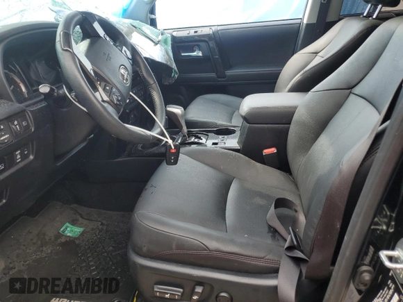 2023 Toyota 4Runner TRD Pro with VIN JTELU5JR8P6176034, listed as a Copart auction lot 49822735 with 25,843 mi miles and Salvage title. Bid and sale history available at DreamBid. Image 7.