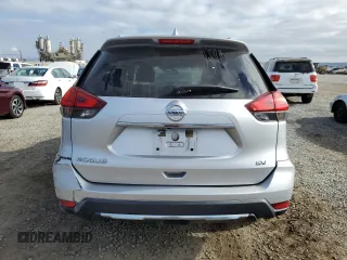 2017 Nissan Rogue SV with VIN KNMAT2MT6HP519312, listed as a Copart auction lot 53142215 with 155,958 mi miles and Salvage Title. Bid and sale history available at carsss.com. Image 6.
