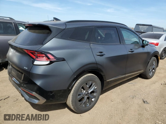 2023 Kia Sportage SX-Prestige with VIN KNDPXCAG8P7010641, listed as a Copart auction lot 53157545 with 26,616 mi miles and Salvage title. Bid and sale history available at DreamBid. Image 3.