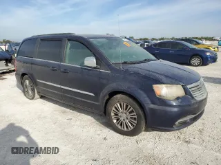 2013 Chrysler Town & Country Touring L with VIN 2C4RC1CG5DR560024, listed as a Copart auction lot 47665335 with Not Provided miles and Salvage Title. Bid and sale history available at DreamBid. Image 4.