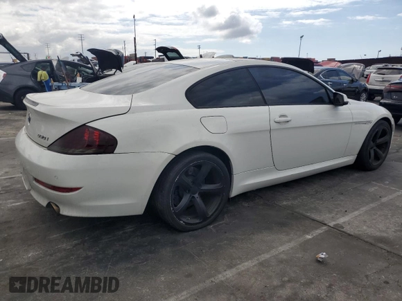 2010 BMW 6 Series 650i with VIN WBAEA5C5XACV93094, listed as a Copart auction lot 71986304 with 132,353 mi miles and Clean Title. Bid and sale history available at carsss.com. Image 3.