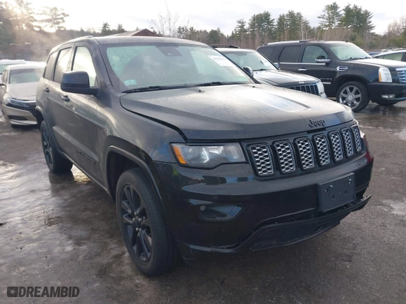 2021 Jeep Grand Cherokee Laredo X with VIN 1C4RJFAG6MC599672, listed as a IAAI auction lot 41323741 with 71,491 mi miles. Bid and sale history available at carsss.com. Image 1.