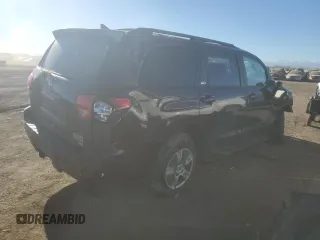 2014 Toyota Sequoia SR5 with VIN 5TDBW5G12ES098889, listed as a Copart auction lot 87538095 with 144,975 mi miles and Salvage Title. Bid and sale history available at carsss.com. Image 3.