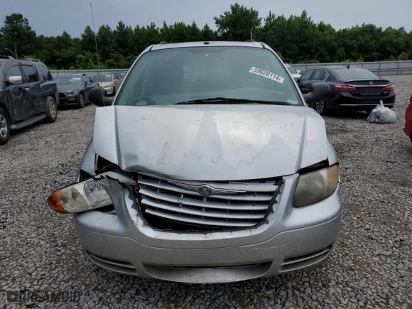 2007 Dodge Caravan SE with VIN 1D4GP25E47B258808, listed as a Copart auction lot 59620114 with 0 mi miles and Salvage Title. Bid and sale history available at carsss.com. Image 5.