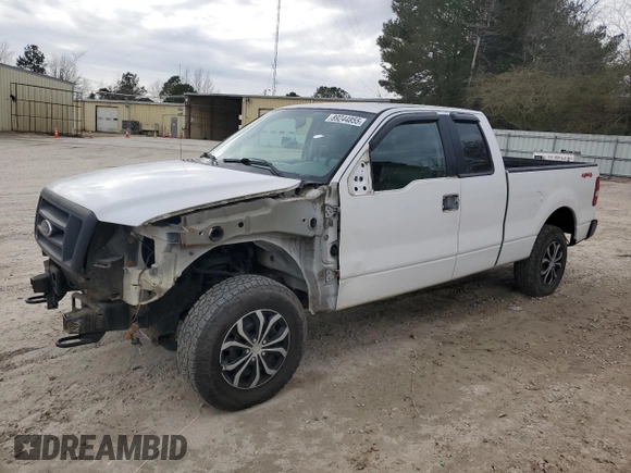 2006 Ford F-150 STX with VIN 1FTRX14WX6NA86887, listed as a Copart auction lot 89244855 with 227,244 mi miles and Salvage Title. Bid and sale history available at carsss.com. Image 1.