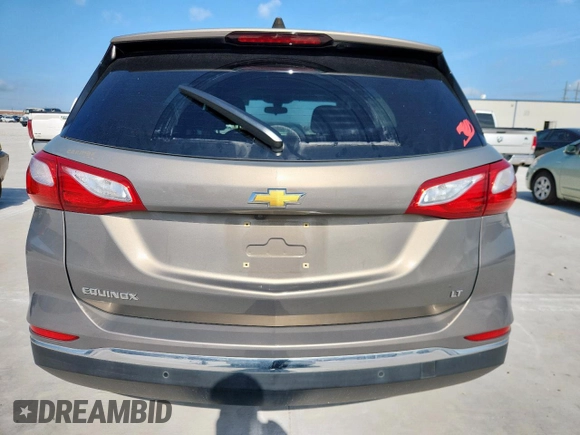 2018 Chevrolet Equinox LT with VIN 3GNAXJEV7JS592122, listed as a Copart auction lot 59897695 with 41,444 mi miles and Salvage title. Bid and sale history available at DreamBid. Image 6.