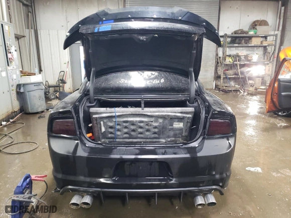 2011 Dodge Charger RT Plus with VIN 2B3CL5CTXBH616117, listed as a Copart auction lot 45521345 with 148,927 mi miles and Salvage Title. Bid and sale history available at carsss.com. Image 6.