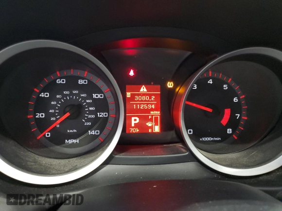 2009 Mitsubishi Lancer ES with VIN JA3AU26U99U040953, listed as a Copart auction lot 68966274 with 112,594 mi miles and Non Repairable. Bid and sale history available at carsss.com. Image 9.