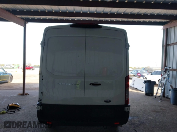2024 Ford Transit Cargo with VIN 1FTBR1C83RKA91627, listed as a IAAI auction lot 41455595 with 12,010 mi miles and . Bid and sale history available at DreamBid. Image 17.