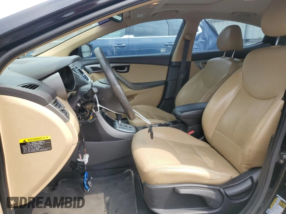 2012 Hyundai Elantra GLS с VIN KMHDH4AE2CU228649, выставлен на аукционе Copart как лот 54673325 с пробегом 188 569 миль миль и Списание • Salvage title. История ставок и продаж доступна на DreamBid. Изображение 7.