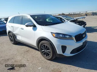 2019 Kia Sorento LX V6 with VIN 5XYPG4A51KG583428, listed as a IAAI auction lot 41237887 with 64,137 mi miles. Bid and sale history available at carsss.com. Image 1.