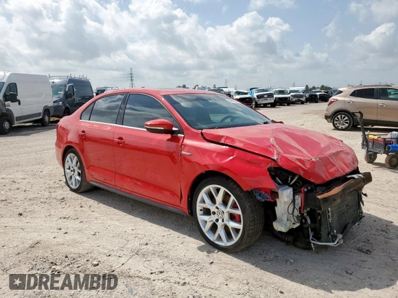 2014 Volkswagen Jetta GLI Edition 30 with VIN 3VW4S7AJ5EM312439, listed as a Copart auction lot 64490025 with Not provided miles and Clean title. Bid and sale history available at DreamBid. Image 4.