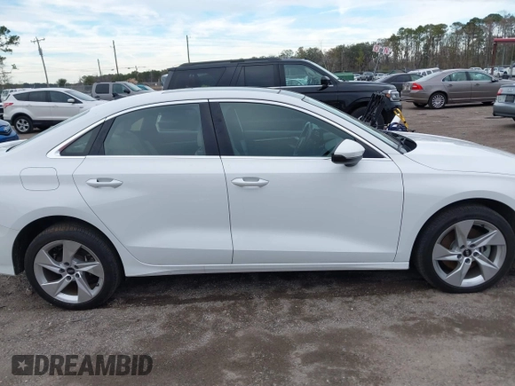 2022 Audi A3 Premium with VIN WAUAUDGY2NA033799, listed as a IAAI auction lot 41347881 with 46,067 mi miles. Bid and sale history available at carsss.com. Image 13.