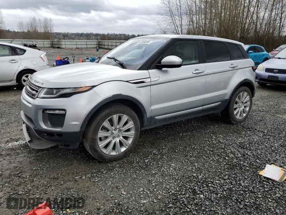 2017 Land Rover Range Rover Evoque HSE with VIN SALVR2BG7HH194758, listed as a Copart auction lot 43650385 with 86,222 mi miles and Salvage Title. Bid and sale history available at carsss.com. Image 1.