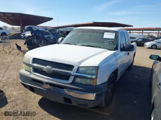2005 Chevrolet Silverado 1500 LS with VIN 2GCEC19V351281059, listed as a IAAI auction lot 41590032 with 287,525 mi miles. Bid and sale history available at carsss.com. Image 2.