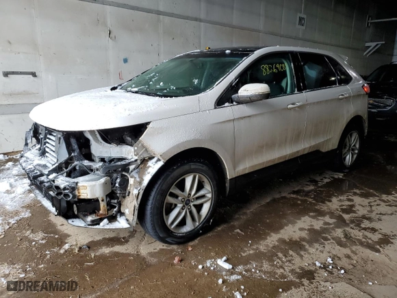 2016 Ford Edge SEL with VIN 2FMPK4J93GBB01423, listed as a Copart auction lot 88269085 with 140,523 mi miles and Salvage Title. Bid and sale history available at carsss.com. Image 1.